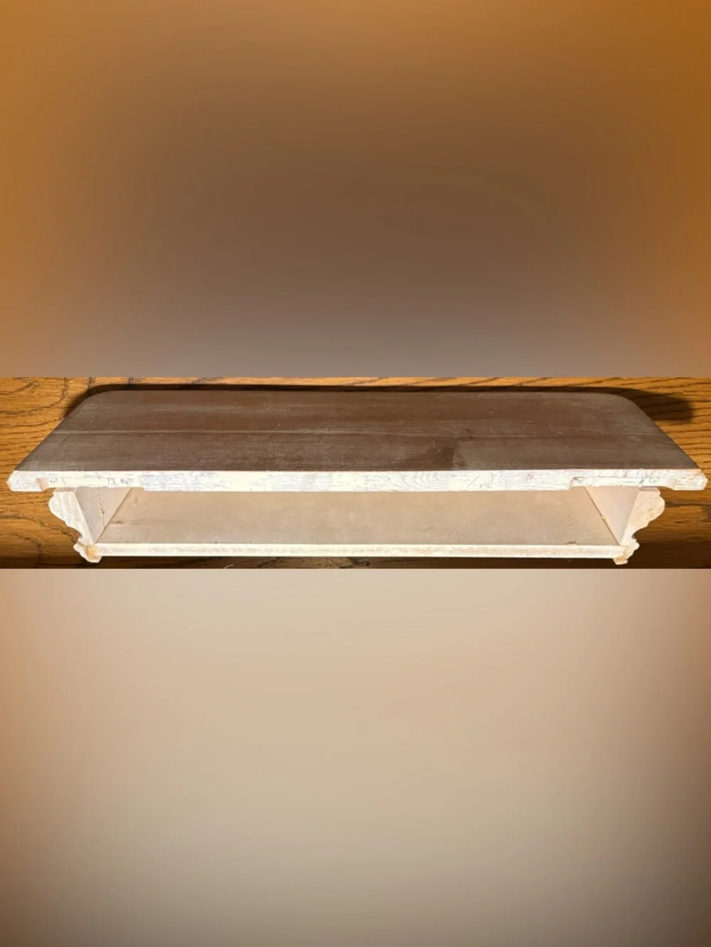 Carved Decorative “Wood” Molding Shelf